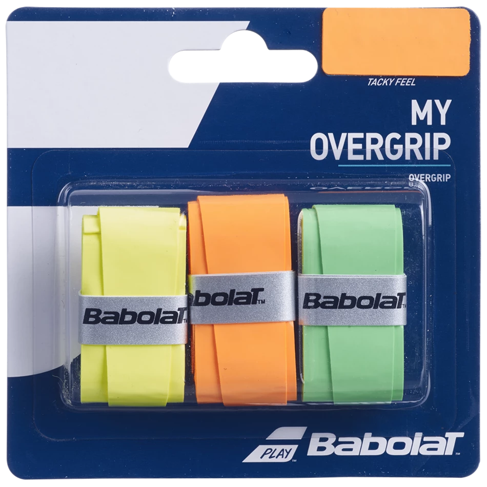 Best deal 👍 Babolat My Overgrip Yellow Orange Green 🔔 3 Best deal 👍 Babolat My Overgrip Yellow Orange Green 🔔