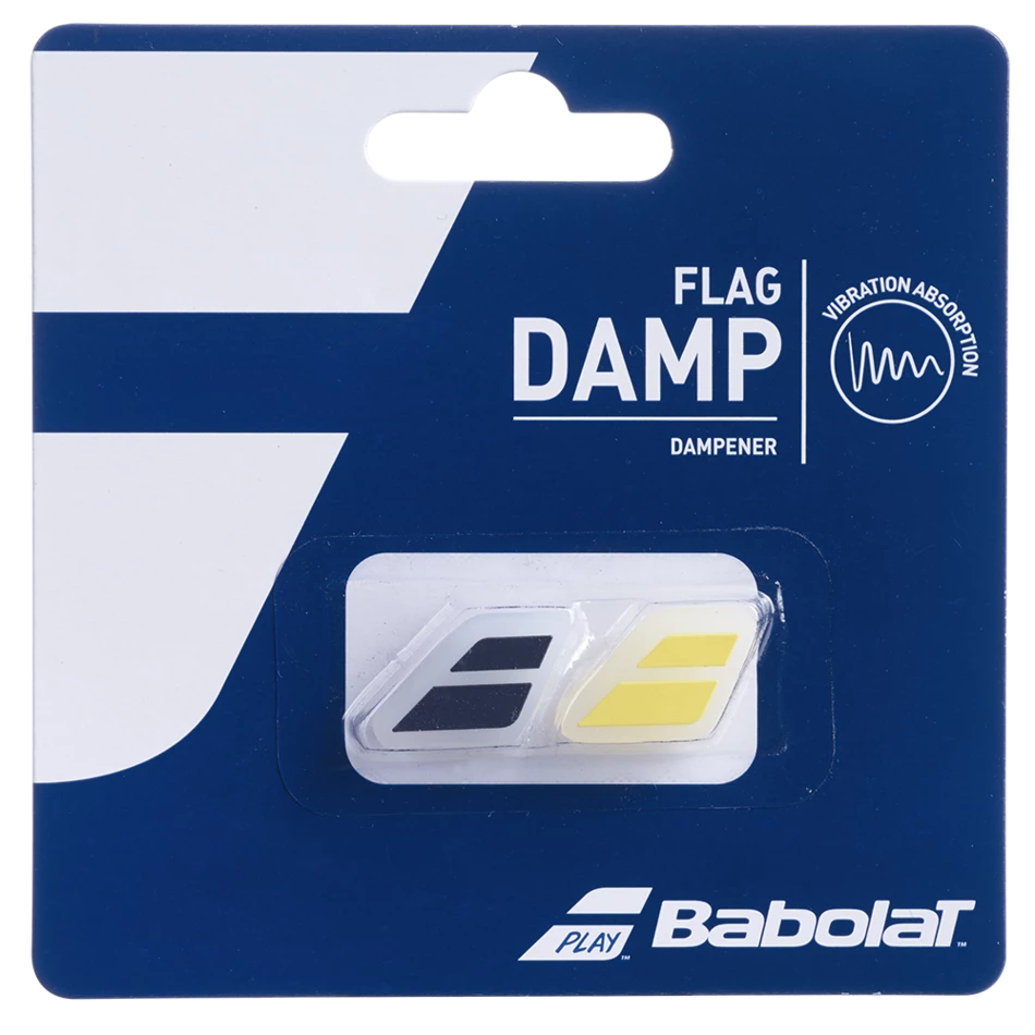 New ๐ Babolat Flag Dampner Black Yellow ๐ฅฐ 3 New ๐ Babolat Flag Dampner Black Yellow ๐ฅฐ