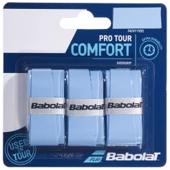 Best Pirce 🎉 Babolat Pro Tour Comfort Overgrips 3 Pack - Blue 😍