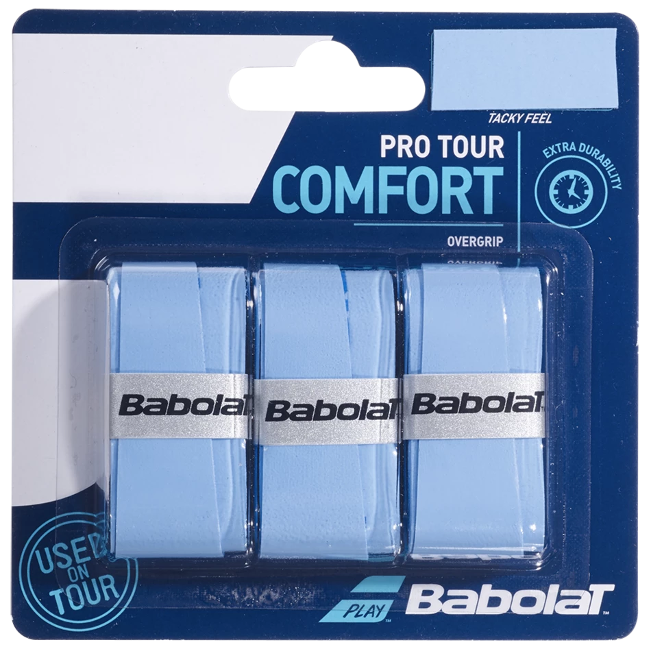 Best Pirce 🎉 Babolat Pro Tour Comfort Overgrips 3 Pack - Blue 😍 3 Best Pirce 🎉 Babolat Pro Tour Comfort Overgrips 3 Pack - Blue 😍