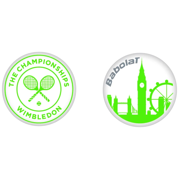 Cheap 🔔 Babolat Wimbledon Vibration Dampener White Green 🔔 3 Cheap 🔔 Babolat Wimbledon Vibration Dampener White Green 🔔