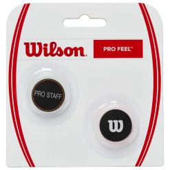 Outlet ✨ Wilson Pro Feel Pro Staff Vibration Dampener - White Black ⌛