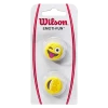Deals 🛒 Wilson Emoti Fun Winking Star Eyes Vibration Dampeners 💯 -Tecnifibre Shop ADWI21497EmotisorbWinking2021 P1