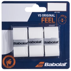 Outlet 🛒 Babolat VS Original Feel Grip 3 Pack - White 👍