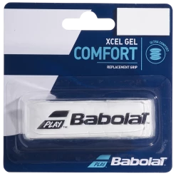 Budget 🛒 Babolat Xcel Gel Comfort Replacement Tennis Grip - White 😉