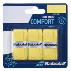 Cheap ⭐ Babolat Pro Tour Comfort Overgrips 3 Pack - Yellow 🛒