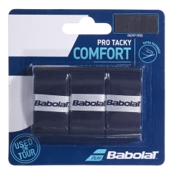 Best reviews of 👍 Babolat Pro Tacky Comfort Overgrip - Black ❤️