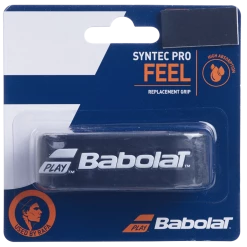 Hot Sale 🎁 Babolat Syntec Pro Feel Replacement Grip - Black White 👏