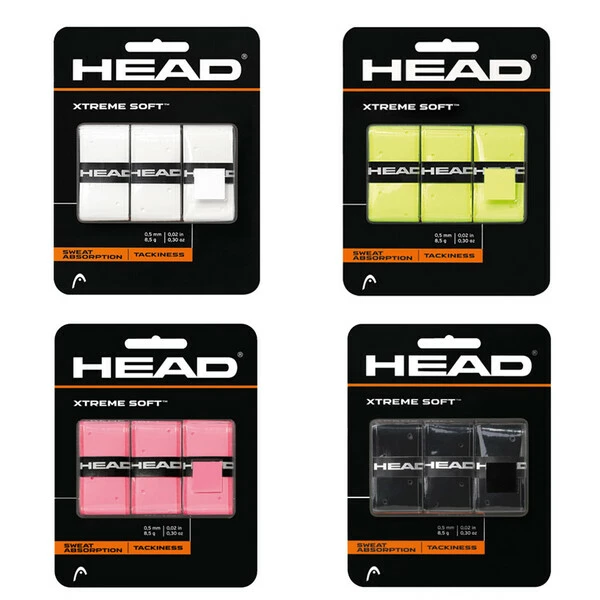 Budget ๐ Head Xtreme Soft Overgrip 3 Pack โ๏ธ 3 Budget ๐ Head Xtreme Soft Overgrip 3 Pack โ๏ธ