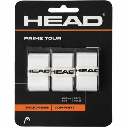 Best Pirce 👍 Head Prime Tour Overgrip 3 Pack 👍 -Tecnifibre Shop AGHE25623 WHPrimeTourOvergrip P4