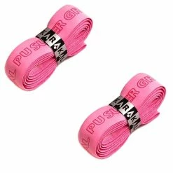 Hot Sale 😀 Karakal PU Super Grip 2x Pink Replacement Grips 😀