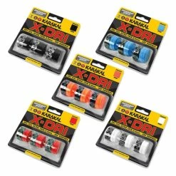 Outlet 😀 Karakal X-Dri Overwrap Grip - Pack Of 3 👍