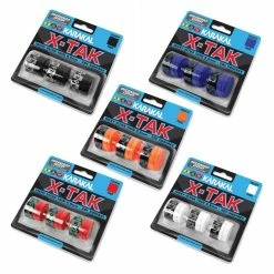 Buy 🎁 Karakal X-Tak Overwrap Grip - Pack Of 3 🧨