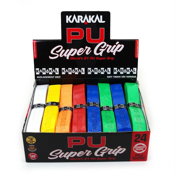 Flash Sale ๐ Karakal PU Super Grip Assorted - Box Of 24 Grips ๐ 4 Flash Sale ๐ Karakal PU Super Grip Assorted - Box Of 24 Grips ๐ - Image 2