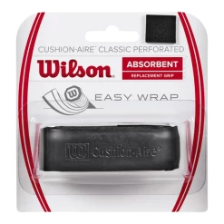 Best Pirce 😀 Wilson Cushion Aire Classic Perforated Replacement Grip Black 🔔