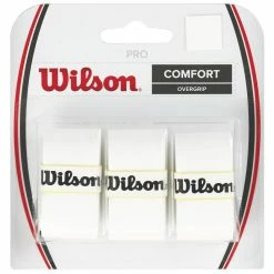 Hot Sale 👏 Wilson Pro Overgrip 3 Pack - White ✨