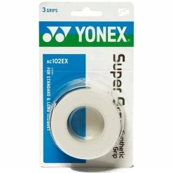 Coupon 🎁 Yonex AC102EX Super Grap Overgrips Pack Of 3 White 💯