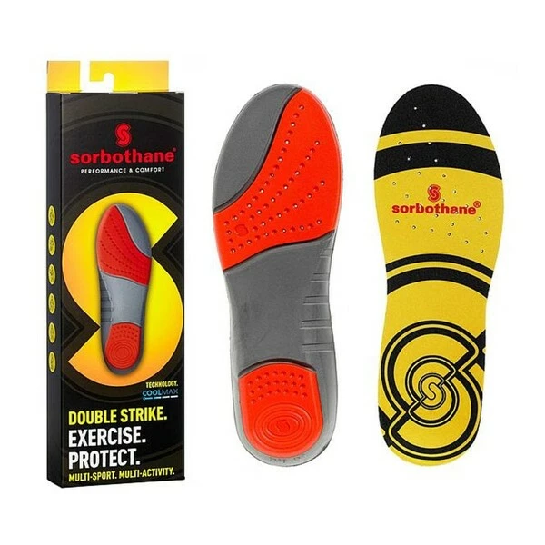 Budget ๐ Sorbothane Shock Stopper Double Strike Insoles โค๏ธ 3 Budget ๐ Sorbothane Shock Stopper Double Strike Insoles โค๏ธ