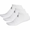Coupon 👏 Adidas Cushioned Low Cut 🧦 Socks 3 Pack White ✔️ -Tecnifibre Shop ASAD17790lowcutwhite P1