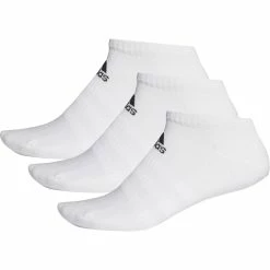 Coupon 👏 Adidas Cushioned Low Cut 🧦 Socks 3 Pack White ✔️