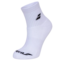 Best Sale 🧨 Babolat Men's Quarter 3 Pack 🧦 Socks White ✔️