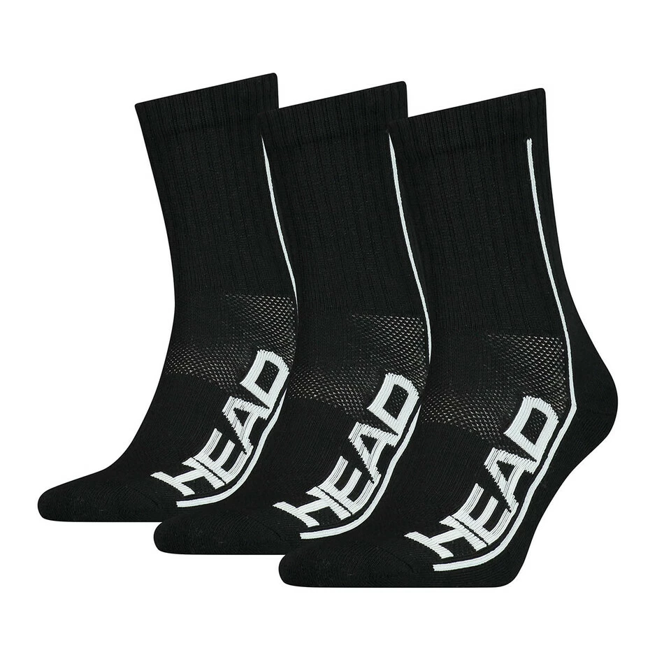 Outlet ๐ Head Performance Tennis Sock 3 Pack Black White ๐ 3 Outlet ๐ Head Performance Tennis Sock 3 Pack Black White ๐