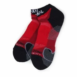 Best Pirce ✔️ Karakal X4 Trainer Sock Red Black 😀