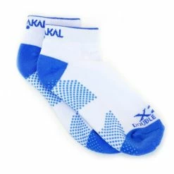 Outlet 🌟 Karakal X2+ Trainer 🧦 Socks White Blue 🌟