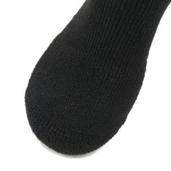 Best Sale 🔔 Thorlo Tennis Maximum Cushion Crew Sock Black 🛒 -Tecnifibre Shop ASTH29515MaxCushCrewBlack P4