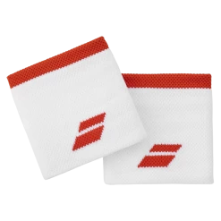 Best reviews of 💯 Babolat Logo Wristband 2 Pack White Fiesta Red ✔️