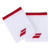 Best Sale 🔔 Babolat Logo Jumbo Wristband 2 Pack White Fiesta Red 🥰 -Tecnifibre Shop AWBA26032LogoJumboWristbandWhiteFiestaRed P1