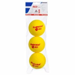 New 😍 Babolat Red Foam Tennis Balls 3 Pack 🛒