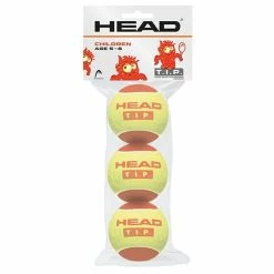 Buy 👏 Head TIP Red Mini Tennis Balls - Pack Of 3 ❤️