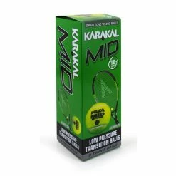 Hot Sale 🥰 Karakal Mid Green Junior Tennis Balls - Box Of 3 🔔