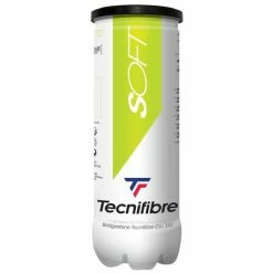 Buy 👏 Tecnifibre Green Soft Stage 1 Junior Tennis Balls 3 Ball Tube 😉