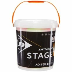 Coupon 🎉 Dunlop Stage 2 Orange Junior Tennis Balls - 60 Ball Bucket 🧨