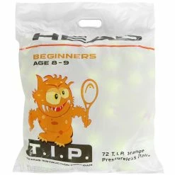 Discount ✔️ Head 72 X Tip Orange Junior Tennis Ball ⌛