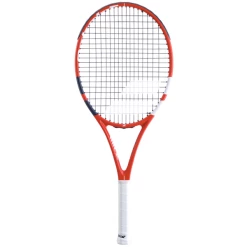 Discount 😉 Babolat Strike Junior 26 Tennis Racket Red White 🔥