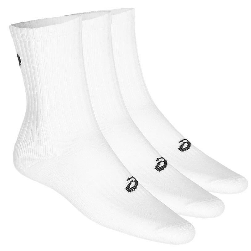 Deals ๐ Asics 3 Pack Crew ๐งฆ Socks - White ๐ 3 Deals ๐ Asics 3 Pack Crew ๐งฆ Socks - White ๐