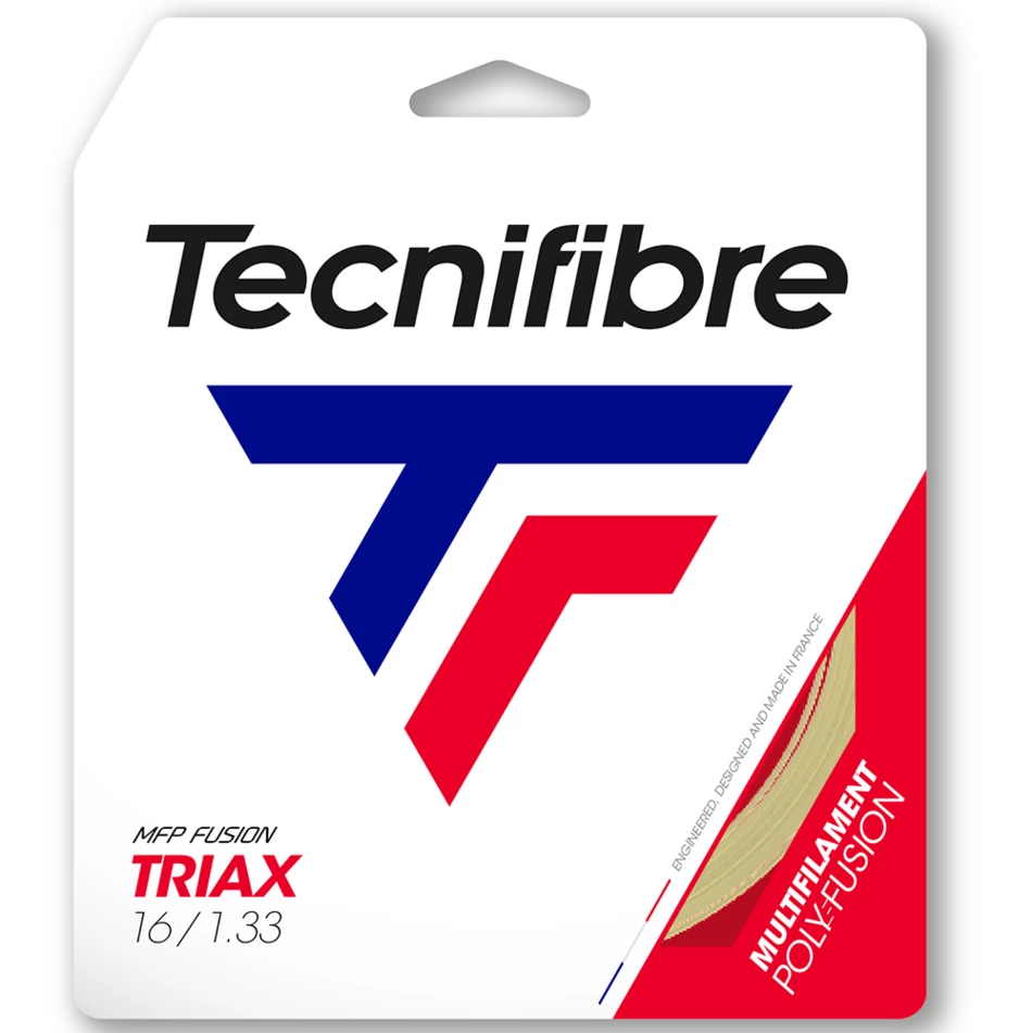 Coupon ๐งจ Tecnifibre Triax Tennis String Set 1.33mm Natural ๐ 3 Coupon ๐งจ Tecnifibre Triax Tennis String Set 1.33mm Natural ๐