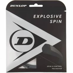 Best Sale 🛒 Dunlop Explosive Spin Tennis String Set Black 🔔