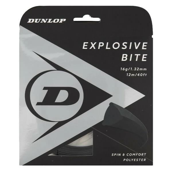 Deals ๐ Dunlop Explosive Bite 17G Tennis String Set Black ๐ฏ 3 Deals ๐ Dunlop Explosive Bite 17G Tennis String Set Black ๐ฏ