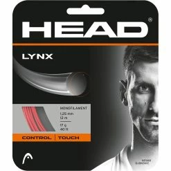 New ✔️ Head Lynx 1.25mm Tennis String Set Red ✔️