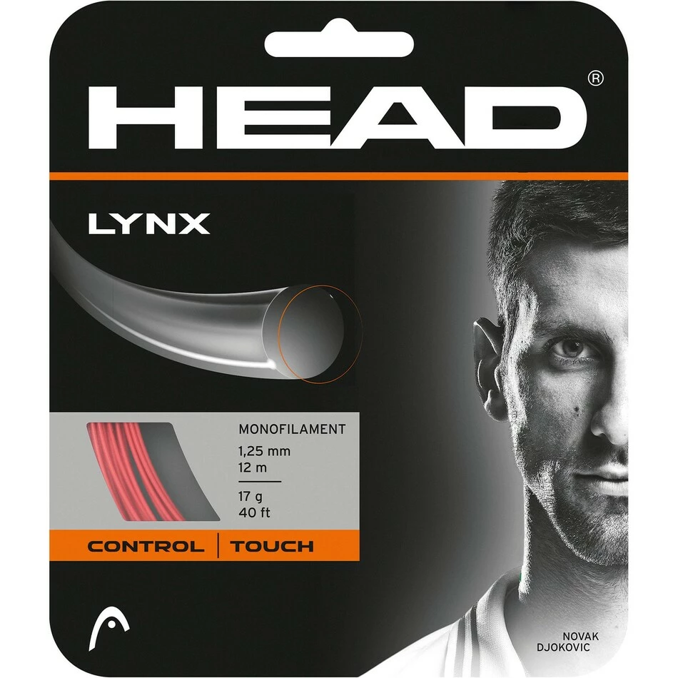 New ✔️ Head Lynx 1.25mm Tennis String Set Red ✔️ 3 New ✔️ Head Lynx 1.25mm Tennis String Set Red ✔️
