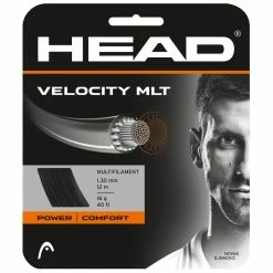 Discount 👏 Head Velocity MLT Tennis String Black Set 🤩