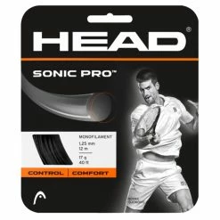 Brand new ⭐ Head Sonic Pro Tennis String 1.25 Black Set 🎁
